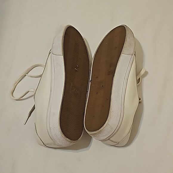 Madewell Sidewell Lowtop  Sneakers White Leather  Women's 7 - Picture 6 of 7
